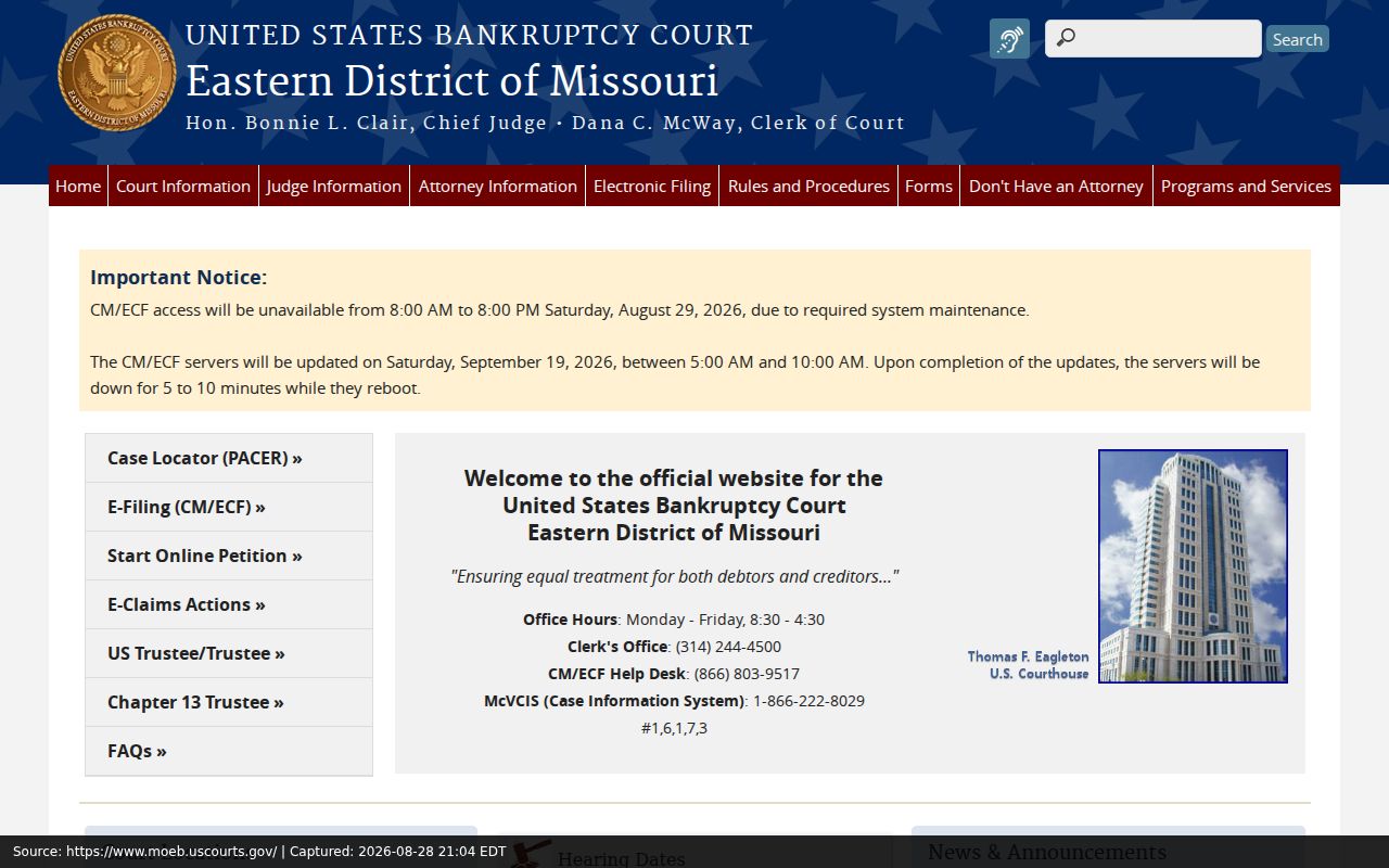 Dent County court records bankruptcy court source